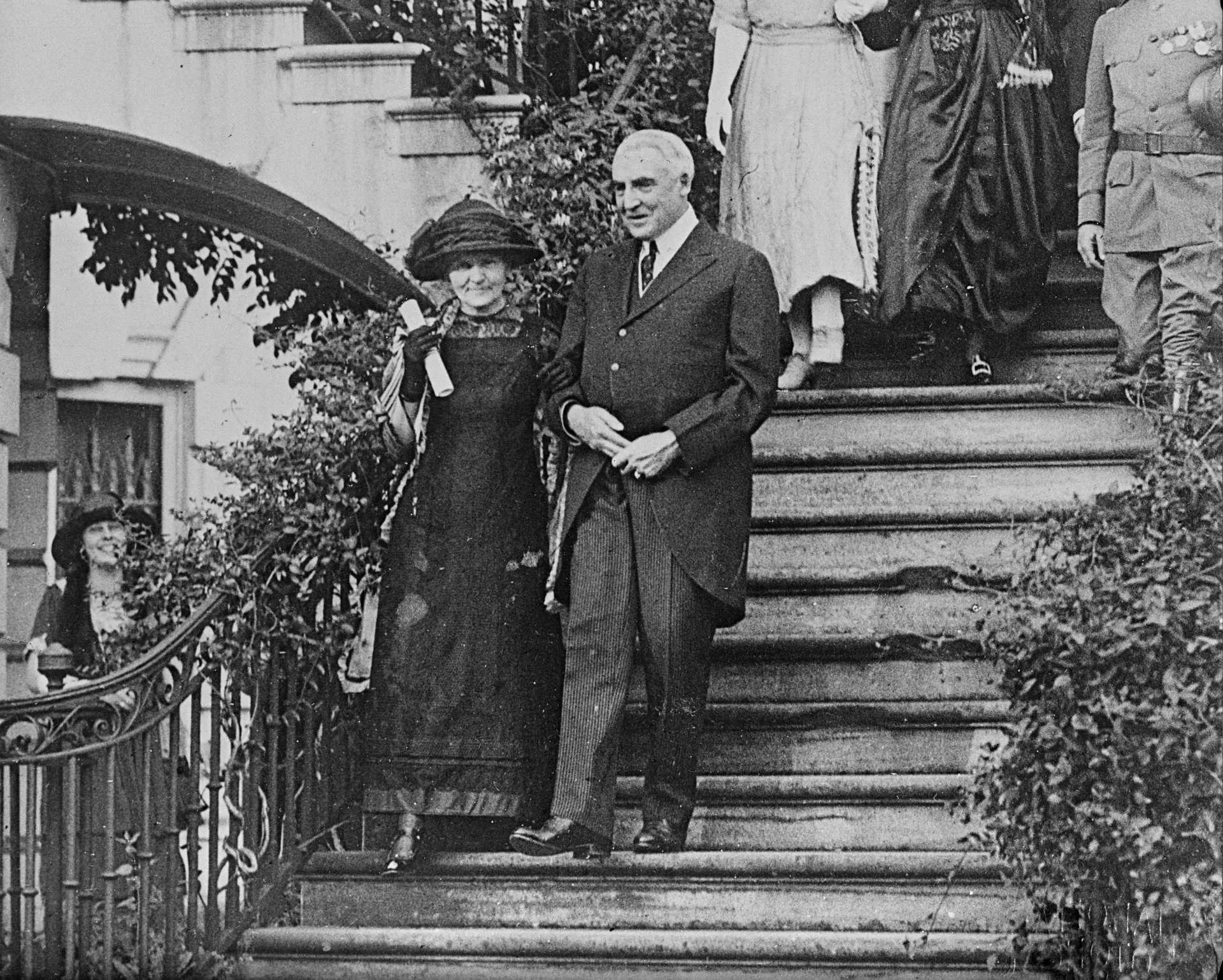 Maria Skłodowska-Curie podczas wizyty w USA
